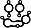 GLASER M37905-00 Gasket Set, exhaust manifold